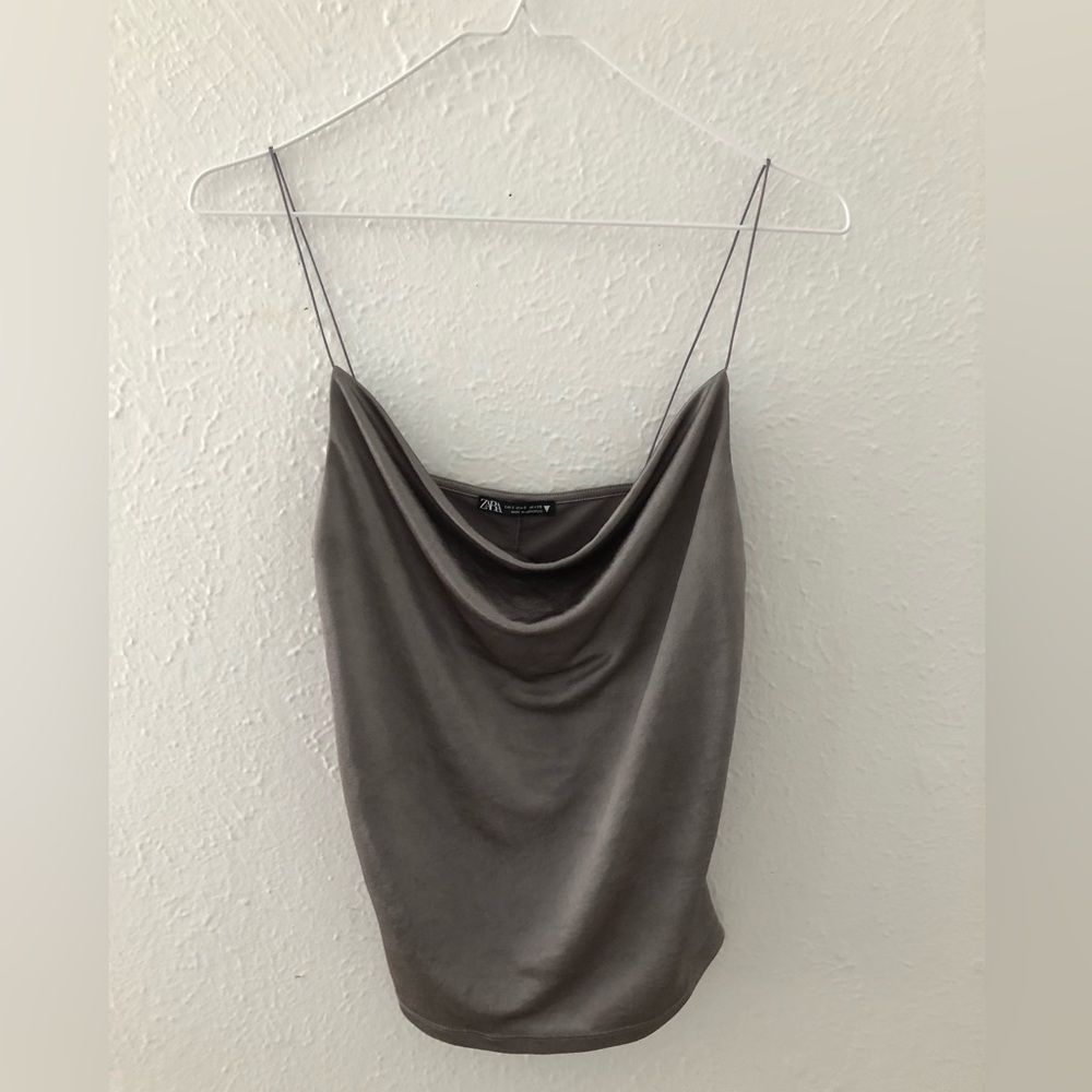 Grey Zara Blouse